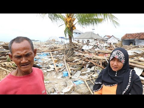 食料不足、デマ…不安続く住民　インドネシア津波１週間