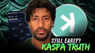 Is Kaspa Still Early In 2026? The Honest Truth...