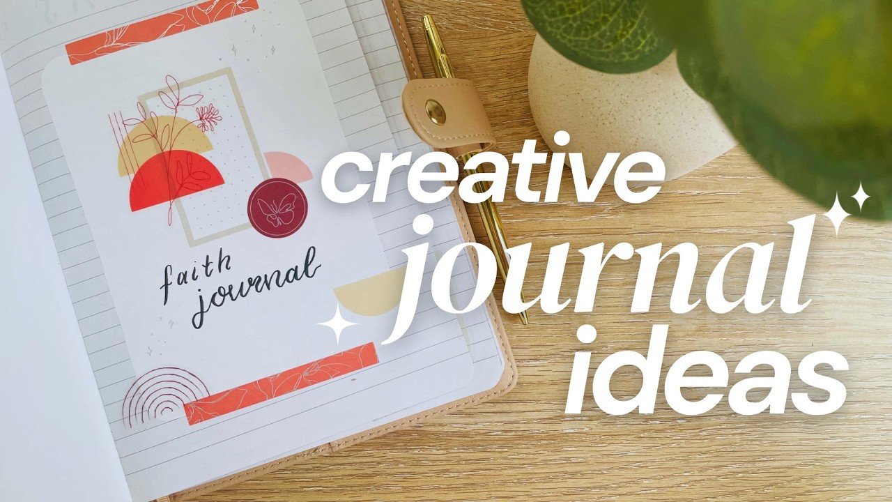 Faith Journal Flip Through | 6 Simple Spreads