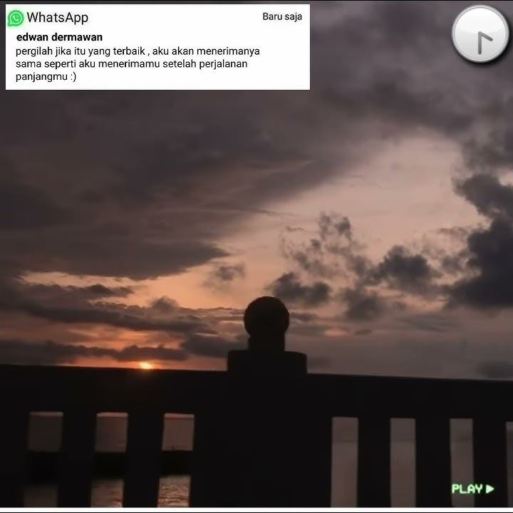 Status WA 30 detik ( tak ingin lagi rasanya ku bercinta setelah kau tinggal pergi || hujan kemarin )