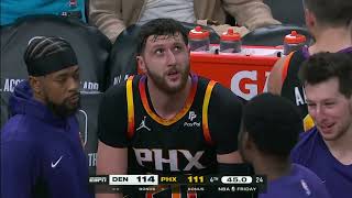 Nurkić VS Jokić Intense matchup - Suns vs Nuggets 1.12.2023