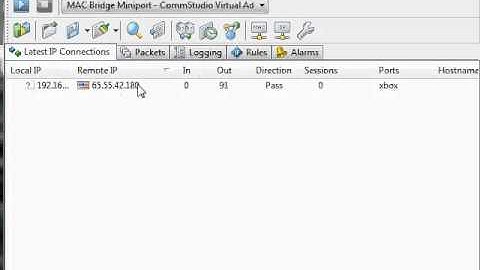 How to get ips from XbL (Commview)