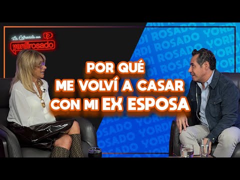 Por qué ME CASÉ DE NUEVO CON MI EX esposa | Yordi Rosado entrevistado por Adela Micha