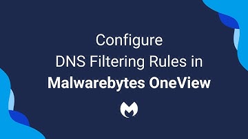 Configure DNS Filtering rules in OneView