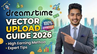 Dreamstime Marketplace Vector Upload Full Guide 2026 | 100% Approval Tips & High Earning Method