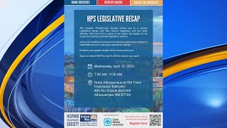 Hispano Philanthropic Society hosting 'Recap Legislative Breakfast'