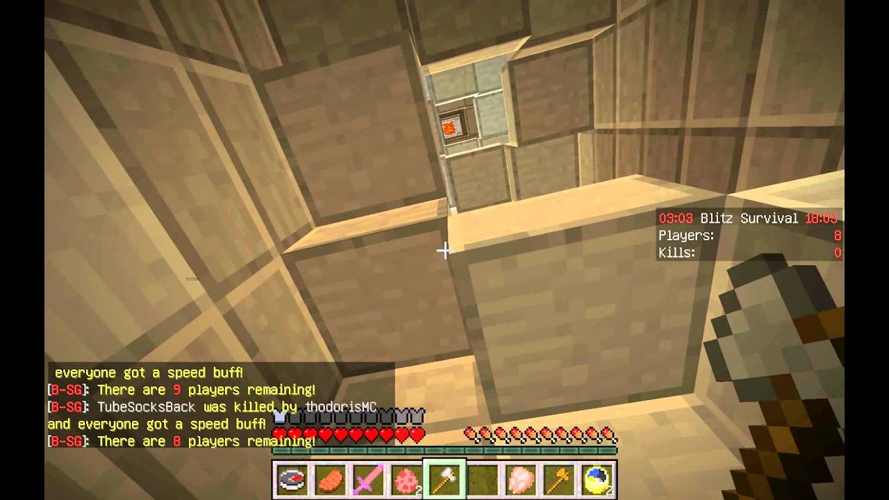Minecraft - [Голодные игры] Mihail - YouTube