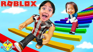 RYAN VS BABY SISTER IN ROBLOX OBBY! Let