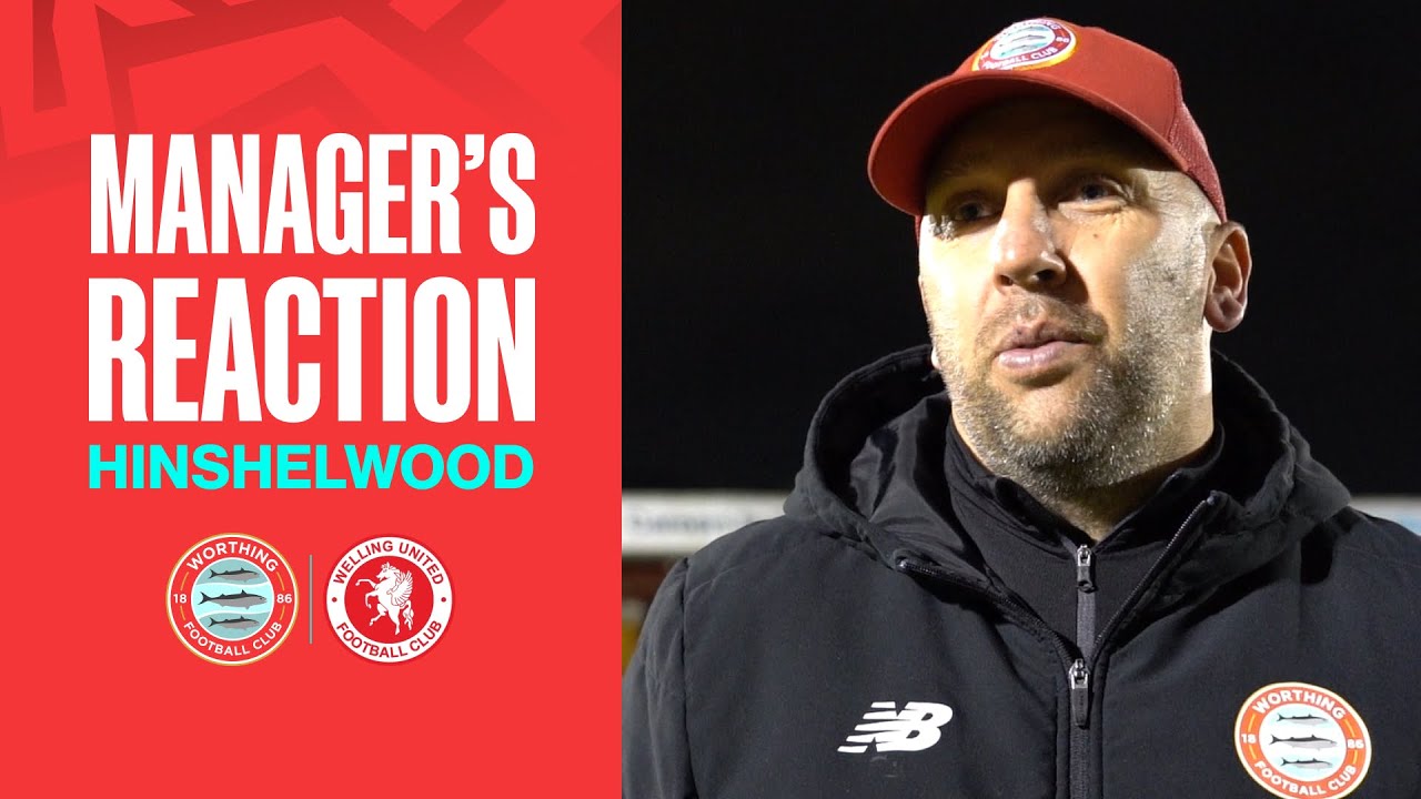 "Today we didn't take our chances" | Adam Hinshelwood | Welling United Reaction