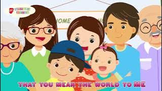 I Love My Family (Animated Version) - Children Sing-Along | Families for Life Family Songs