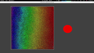 CUDA Particles Test with 16 thousands particles