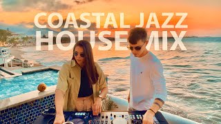 Coastal Jazz House Mix - Seaside Sunset | Live Session #2