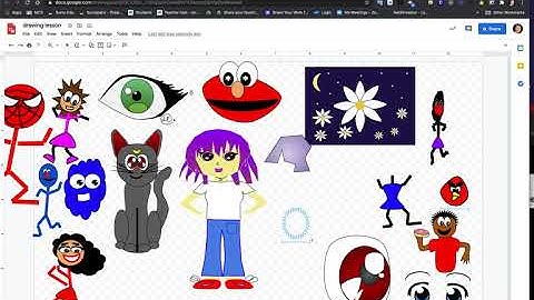 Chromebook Art lesson 2 Google Drawings