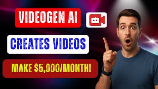 Make Money Online with VideoGen AI 💸 | Easiest Way to Build a YouTube Cash Channel in 2025! Wealth