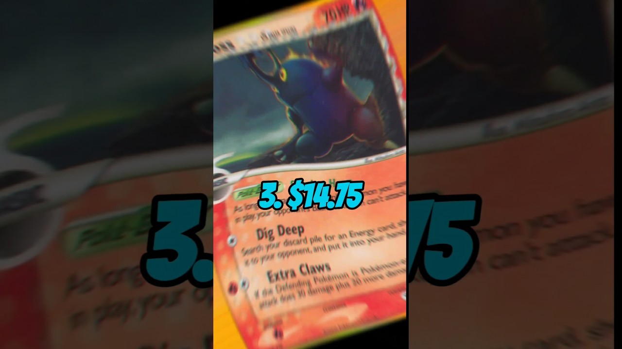 TOP 5 BEST Heracross Pokemon cards!!! 