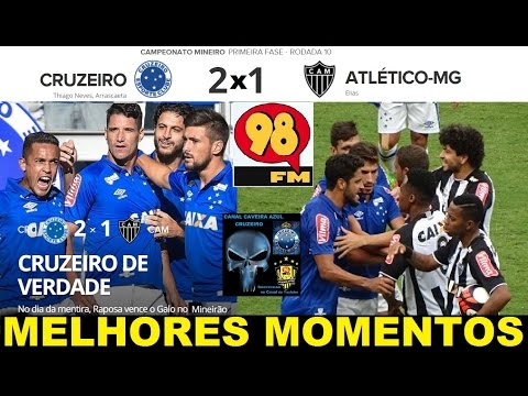 CRUZEIRO 2 x 1 ATLETICO MG MELHORES MOMENTOS Campeonato 