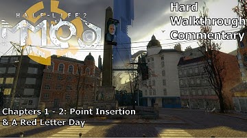 Half-Life 2 (with MMod) (Hard) Walkthrough (Intro: Chapters 1 & 2)