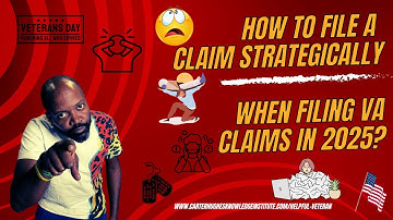 My VA Disability Claim: How To File a VA Claim Strategically