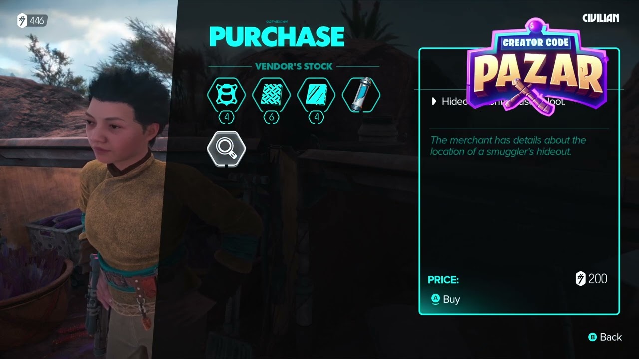 Where to Buy Copalroot Bead (Minor Charm) in Star Wars Outlaws