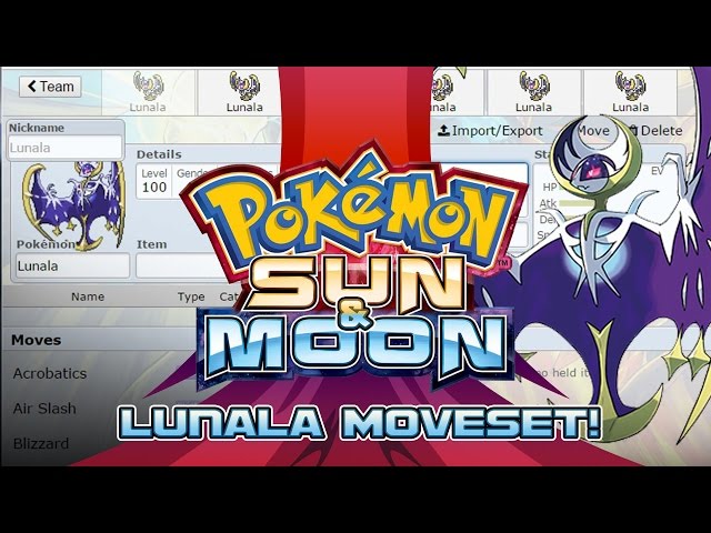 POKEMON SPOTLIGHT: LUNALA #23 Pokemon Ultra Sun & Moon! Ubers