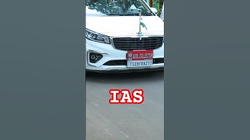IAS Officers High Security Convoy #ias #ips #upsc #motivation #success #shorts