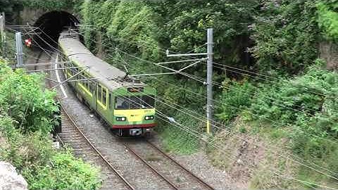 Trains around Dalkey, Ireland 17/07/23