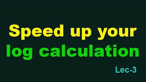 log calculation without log table in hindi || calculation of log values || log 3 Eminent Guide