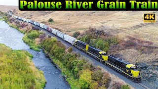 Scenic Palouse River Grain Train (4K) | Short Segment | Sept. 30, 2018