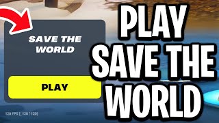 How To Play Save The World In Fortnite Chapter 7 - Full Guide