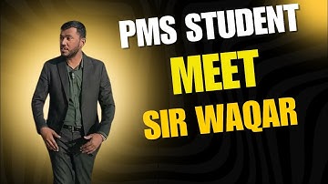 PMS Students Meet Sir Waqar Waheed: A Guiding Moment #sirwaqarwaheed