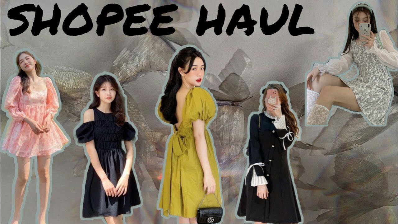 SHOPEE HAUL TỔNG HỢP TIKTOK UNBOXING HÔM NAY MẶC GÌ - youtube