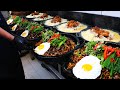 250도 돌판 짜장면 하나로 대박! 짬뽕, 탕수육 안 팔아도 오픈과 동시에 만석 / Seafood Black Bean Noodle | Korean Street Food