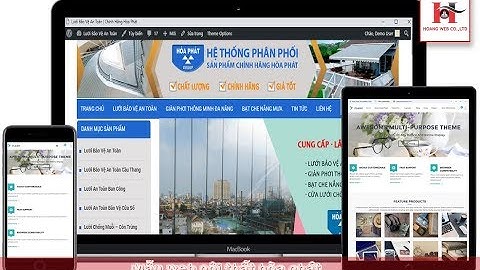 Tải Theme WordPress web nội thất hòa phát