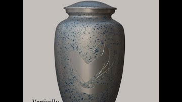Handmade Cremation Urn for Human Ashes - Urn for Ashes Large - Personalized Funeral Burial Urn