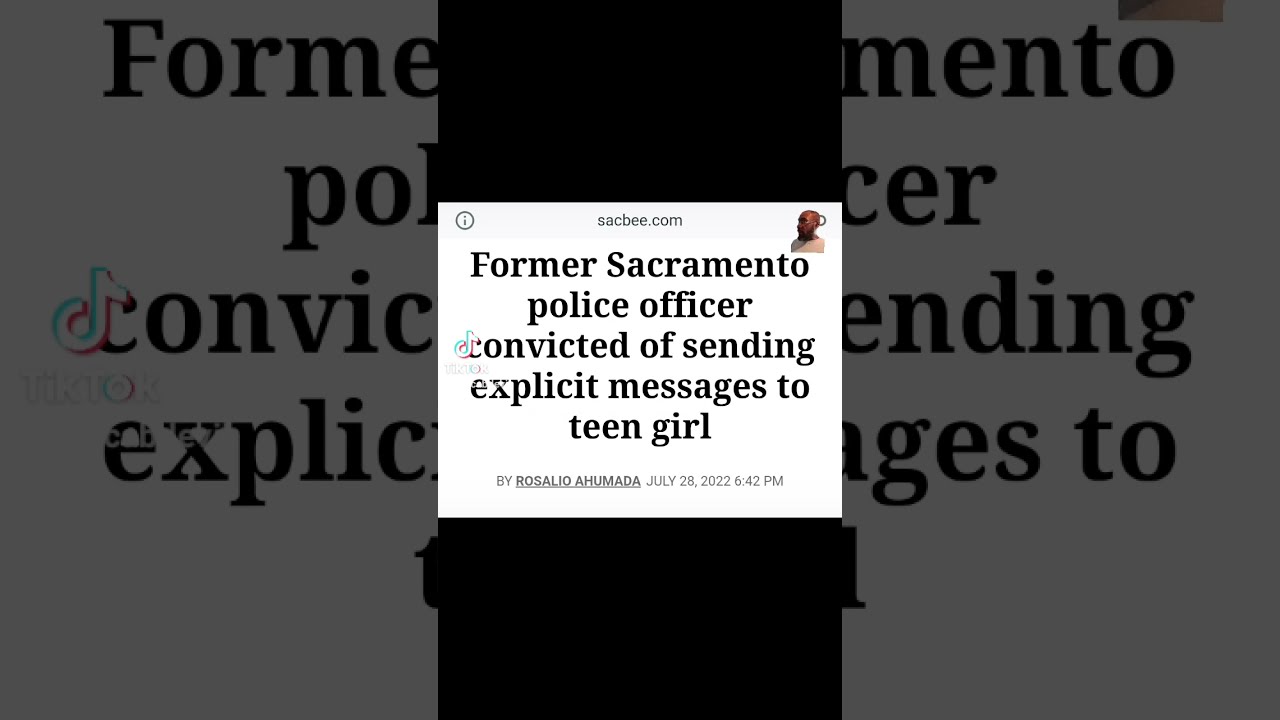 ⁣Former Sacramento Cop sentenced to just 90 days in jail for what he did. #california #shorts