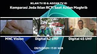Download lagu Komparasi Jeda Iklan RCTI Saat Adzan Maghrib 05/11/2024