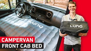 Campervan Front Cab Air Mattress | Luno Inflatable Bed HowTo