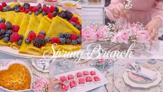 Spring Brunch 🌸 Make Ahead Recipes and Amazing Hosting Ideas 🍸🍽️🌷👩🏻‍🍳 Full Menu Planning