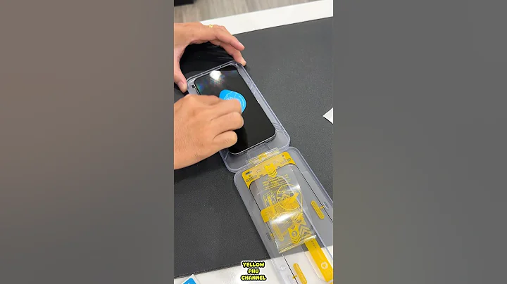 Dust-Free Helper Screen Protector For iPhone 14 Pro Max- High Definition Tempered Glass #shorts