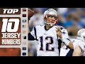 Top 10 Jersey Numbers!