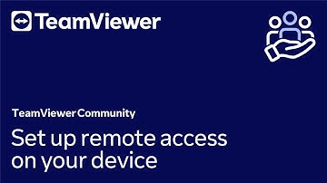 How to set up remote access on your remote device
