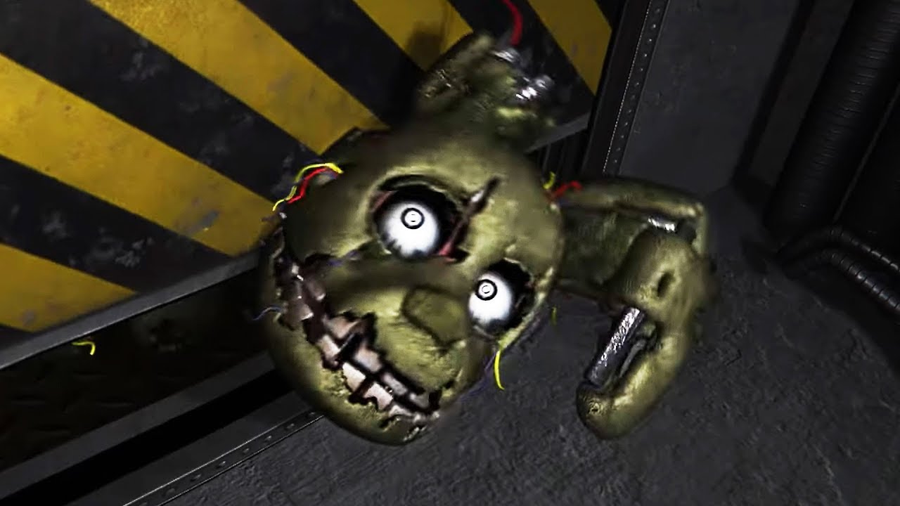 The Glitched Attraction ( Part 3 Springtrap makes me smell feet) - YouTube
