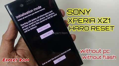 Sony Xperia XZ1 (SOV36) Hard Reset Remove Password/Pettern/Pin Without Pc Without Flashing