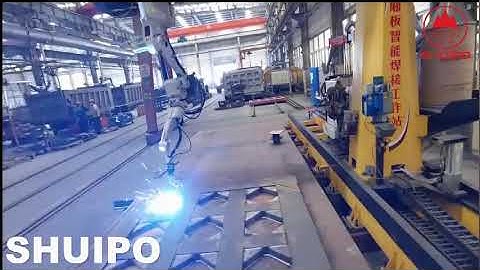 Intelligent Welding Robot for Container Plate