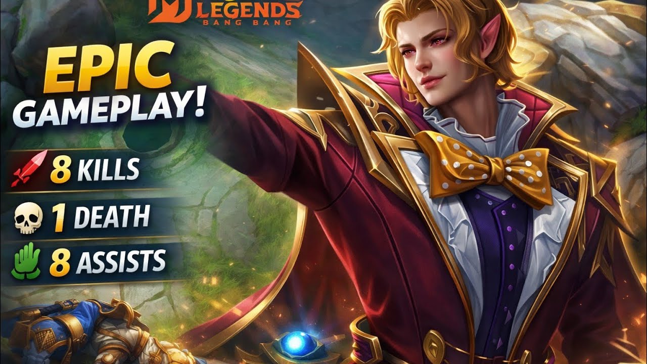 Gameplay Cecilion Mobile Legends — 8/1/8 KDA Mid Lane Ranked