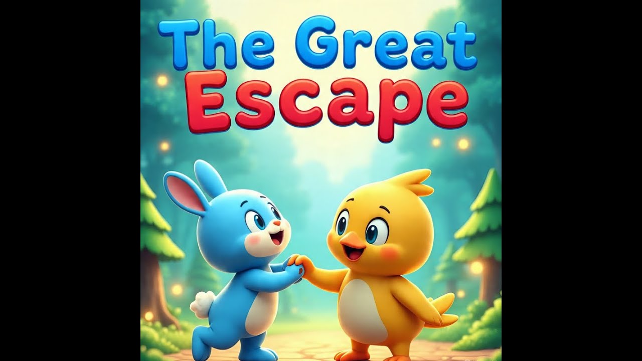 The Great Escape | A Heartwarming Tale of Friendship, Courage & Bravery/Kids Story