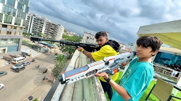Piyush Or @TechnoGamerzOfficial  Fight With Guns 😂