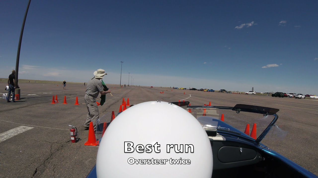 First autocross in the FFR Mk4 April 25th - YouTube