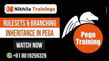 Inheritance in PEGA | PEGA Rulesets & Branching | Best PEGA Training in Hyderabad