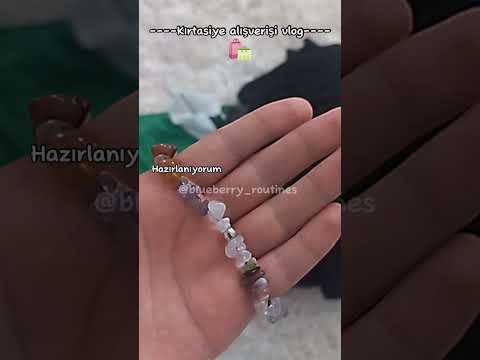 ~Kırtasiye alışverişi vlog🛍#blueberry_routines